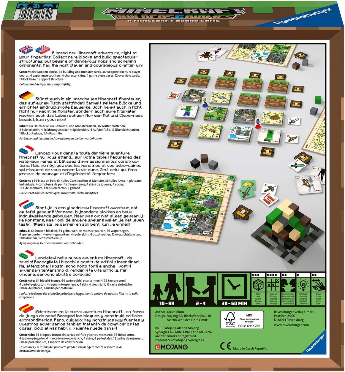 Minecraft: Builders & Biomes Brings the Action to (Board Game) Life