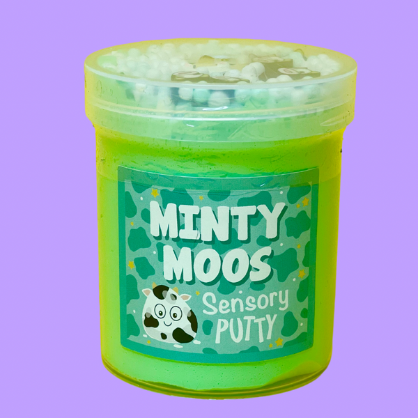 Minty Moo Sensory Putty Slime