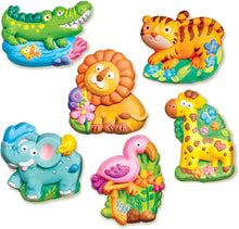 Mould And Paint Zoo Animals
