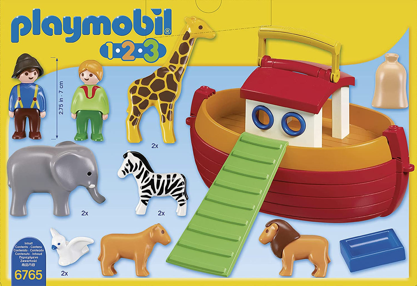 PLAYMOBIL 6765 1-2-3 NOAHS ARK FLOATING