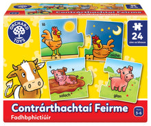 FARM OPPOSITES IRISH LANGUAGE (Contrarthachtai a  Feirme)