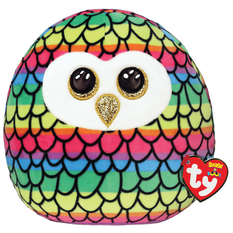 TY OWEN OWL SQUISH A BOO 30CM