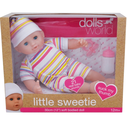 Dolls World Little Sweetie Talking Doll