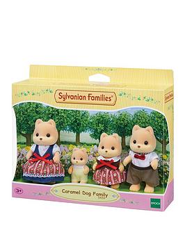 SYLVANIAN FAMILIES CARAMEL DOG FAMILY