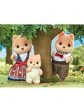 SYLVANIAN FAMILIES CARAMEL DOG FAMILY