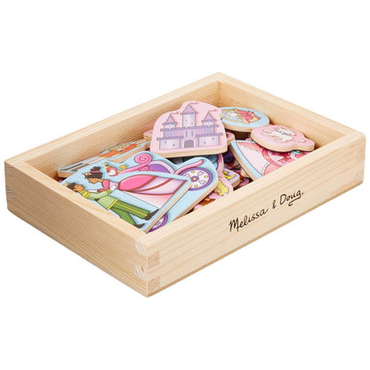 MELISSA & DOUG WOODEN PRINCESS MAGNETS