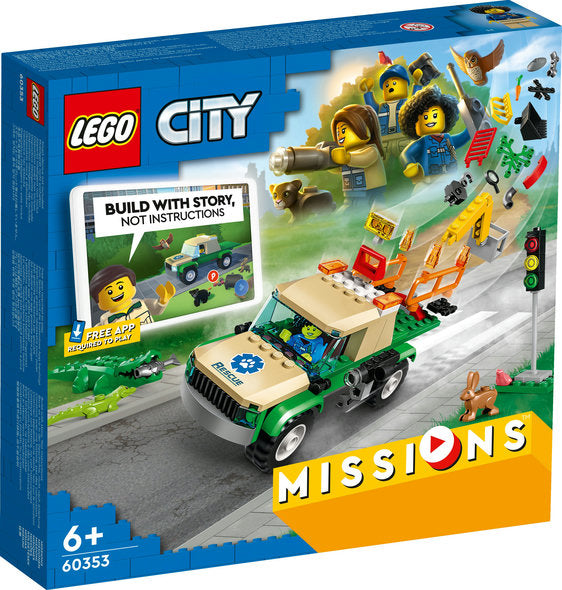 LEGO 60353 My City Wild Animal Rescue Missions