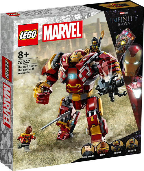 LEGOÂ¬Ã 76247 Marvel The Hulkbuster: The Battle of Wakanda Playset