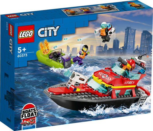 LEGO 60373 City Fire Rescue Boat