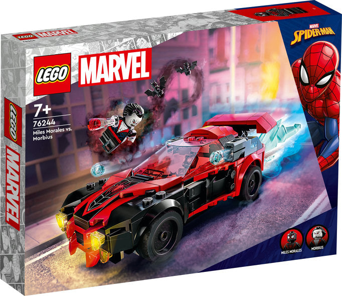 LEGO 76244 Marvel Spiderman Miles Morales vs Morbius