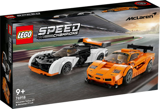 LEGO 76918 Speed Champions McLaren Solus GT and F1 LM