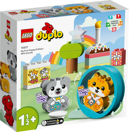 LEGO 10977 DUPLO My First My First Puppy & Kitten With Sounds