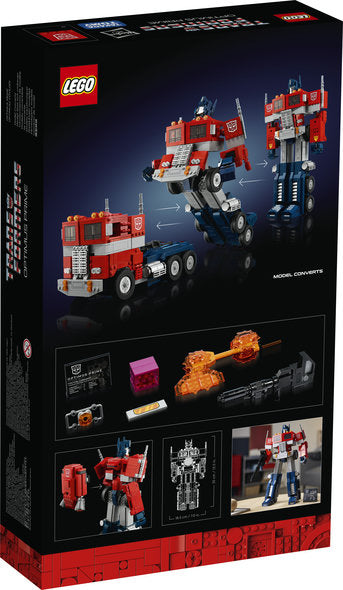 LEGO 10302 Icons Transformers Optimus Prime