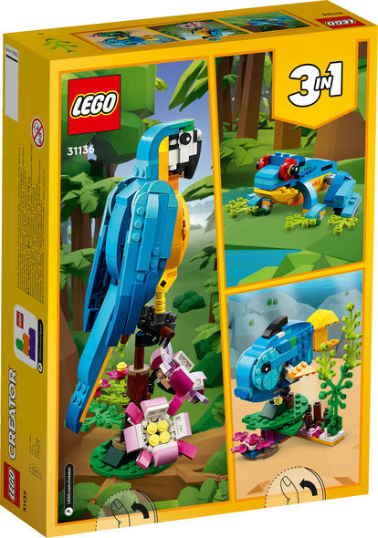 LEGO 31136 Creator 3 in 1 Exotic Parrot