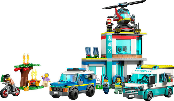 Lego 60371 City Police Emergency Vehicles Hq – Hopkins Of Wicklow