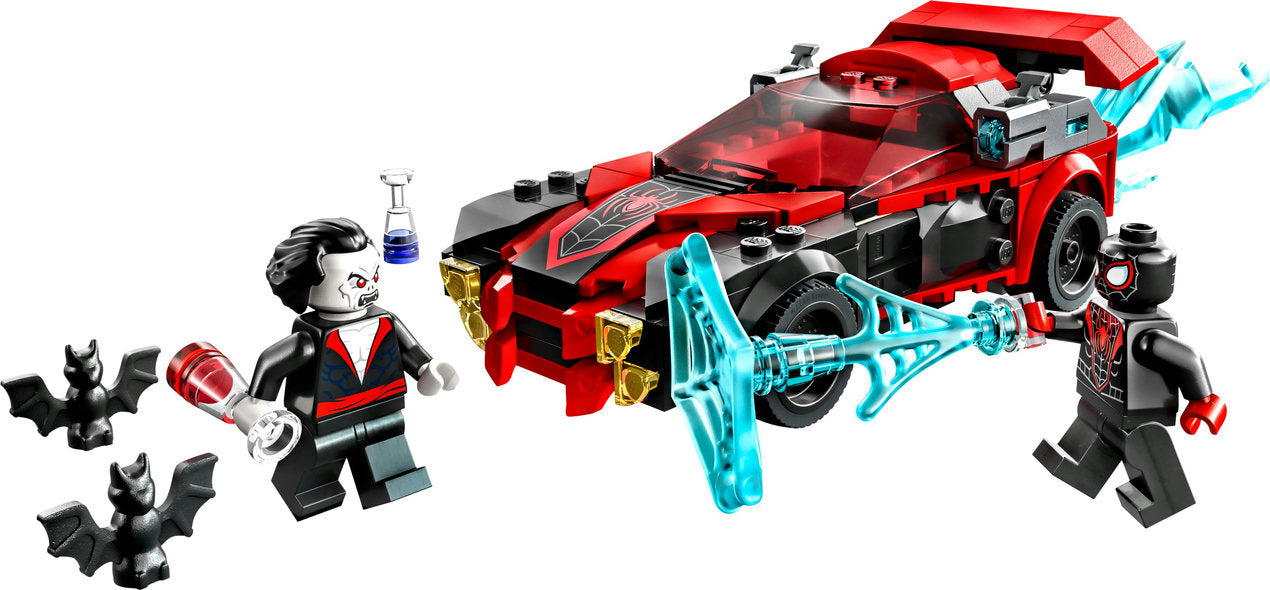 LEGO 76244 Marvel Spiderman Miles Morales vs Morbius