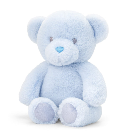 Keel Eco Baby Boy Bear 35cm Soft Toy