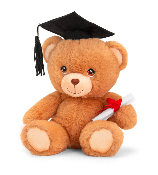 Keel Eco Graduation Bear 15cm Soft Toy