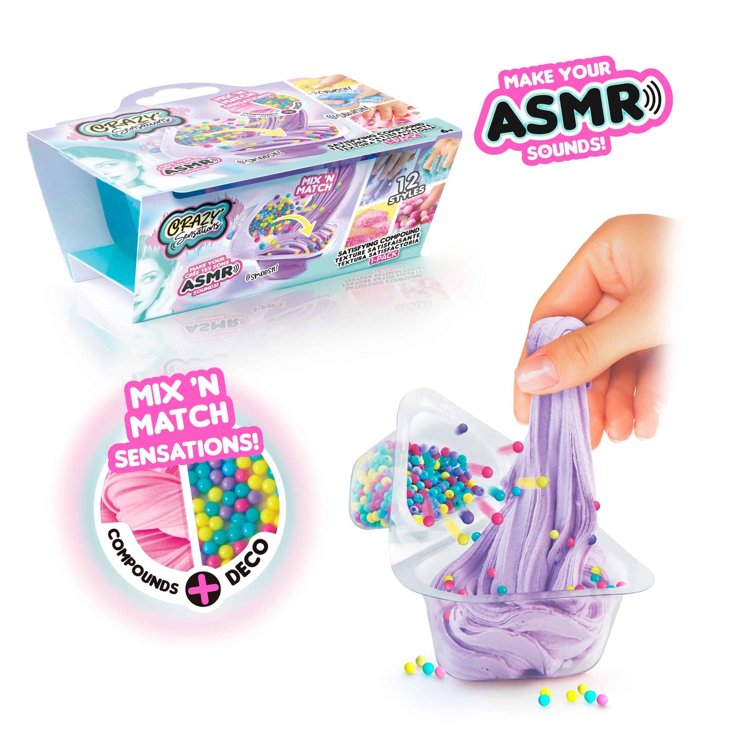 CRAZY SENSATIONS SATISFYING COMPOUND SLIME POT