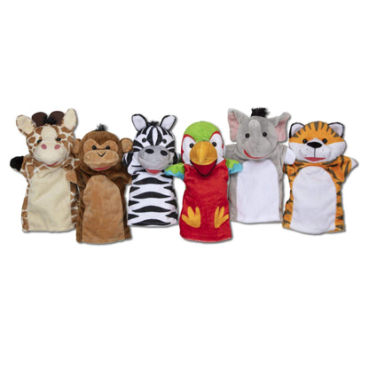 SAFARI FRIENDS HAND PUPPETS