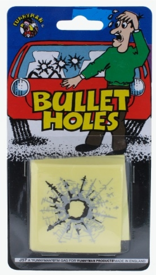 BULLET HOLES PRACTICAL JOKE