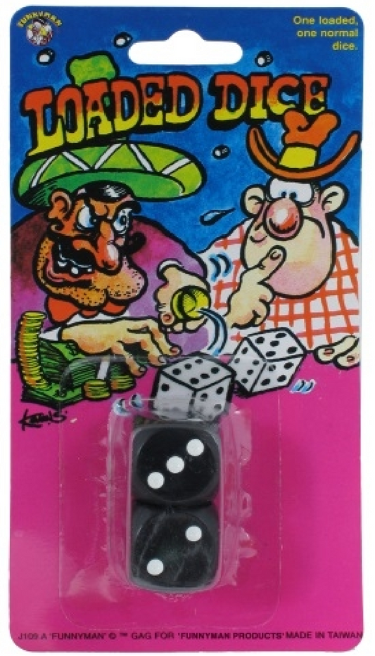 LOADED DICE PRACTICAL JOKE