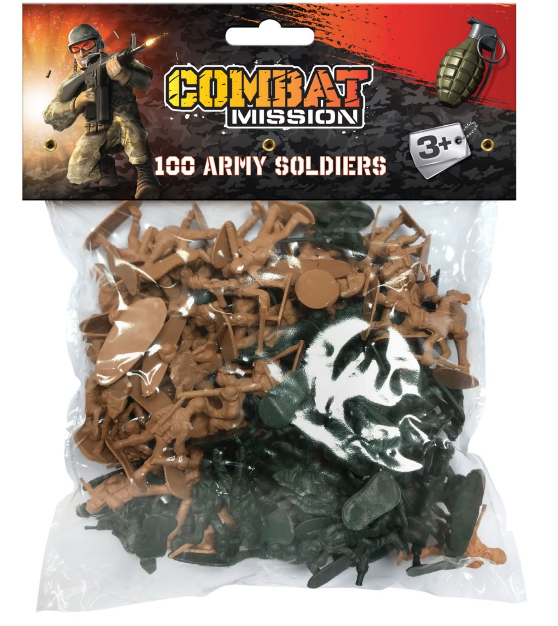 SOLDIER SET 100 PCE COMBAT