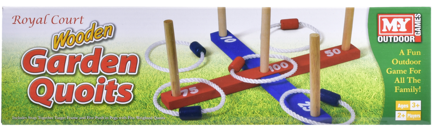 GARDEN QUOITS WOODEN