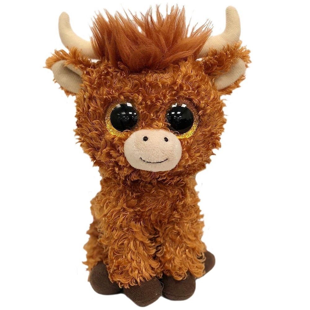 TY ANGUS HIGHLAND COW BEANIE BOO 15CM