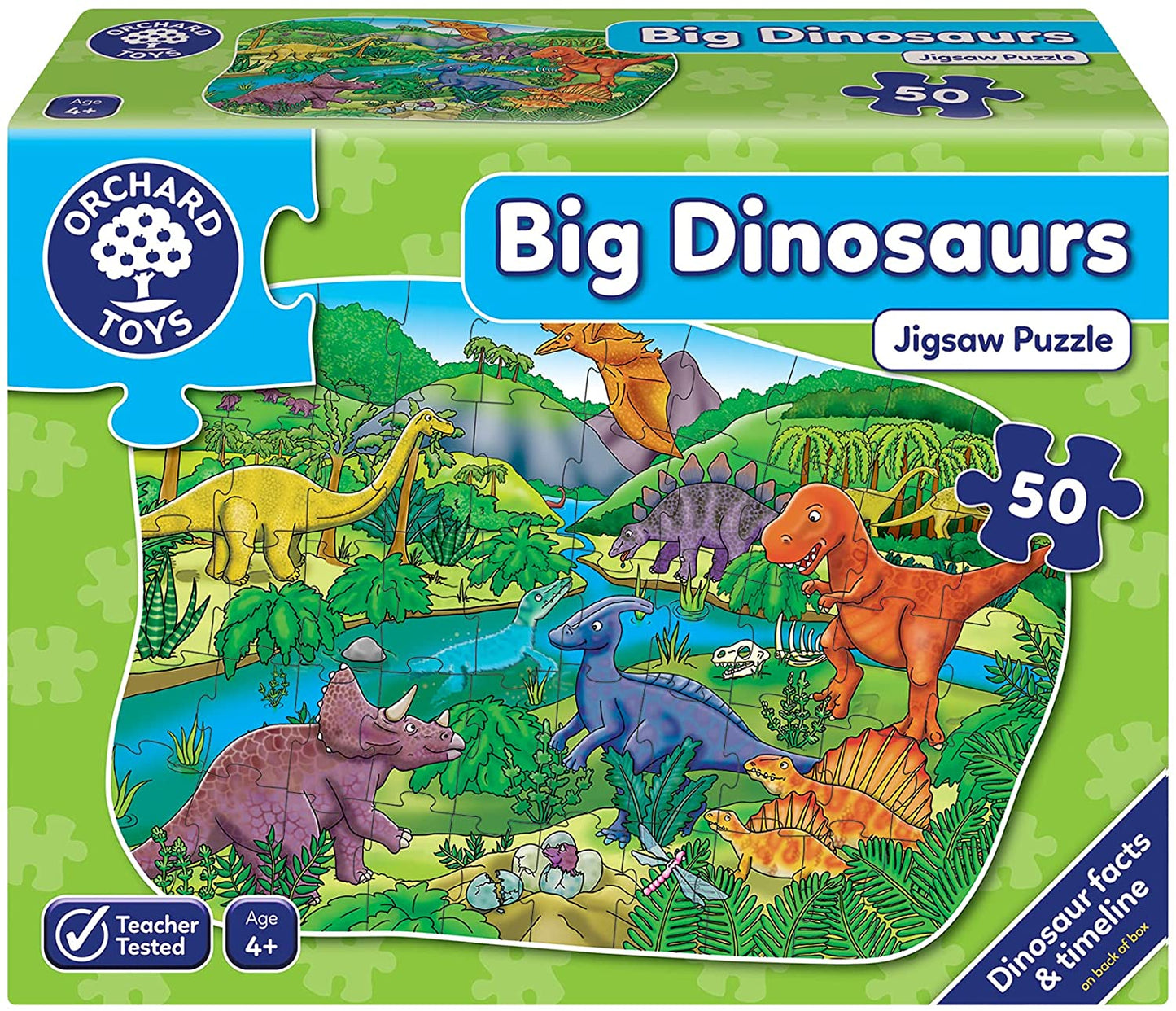 ORCHARD BIG DINOSAURS FLOOR JIGSAW PUZZLE