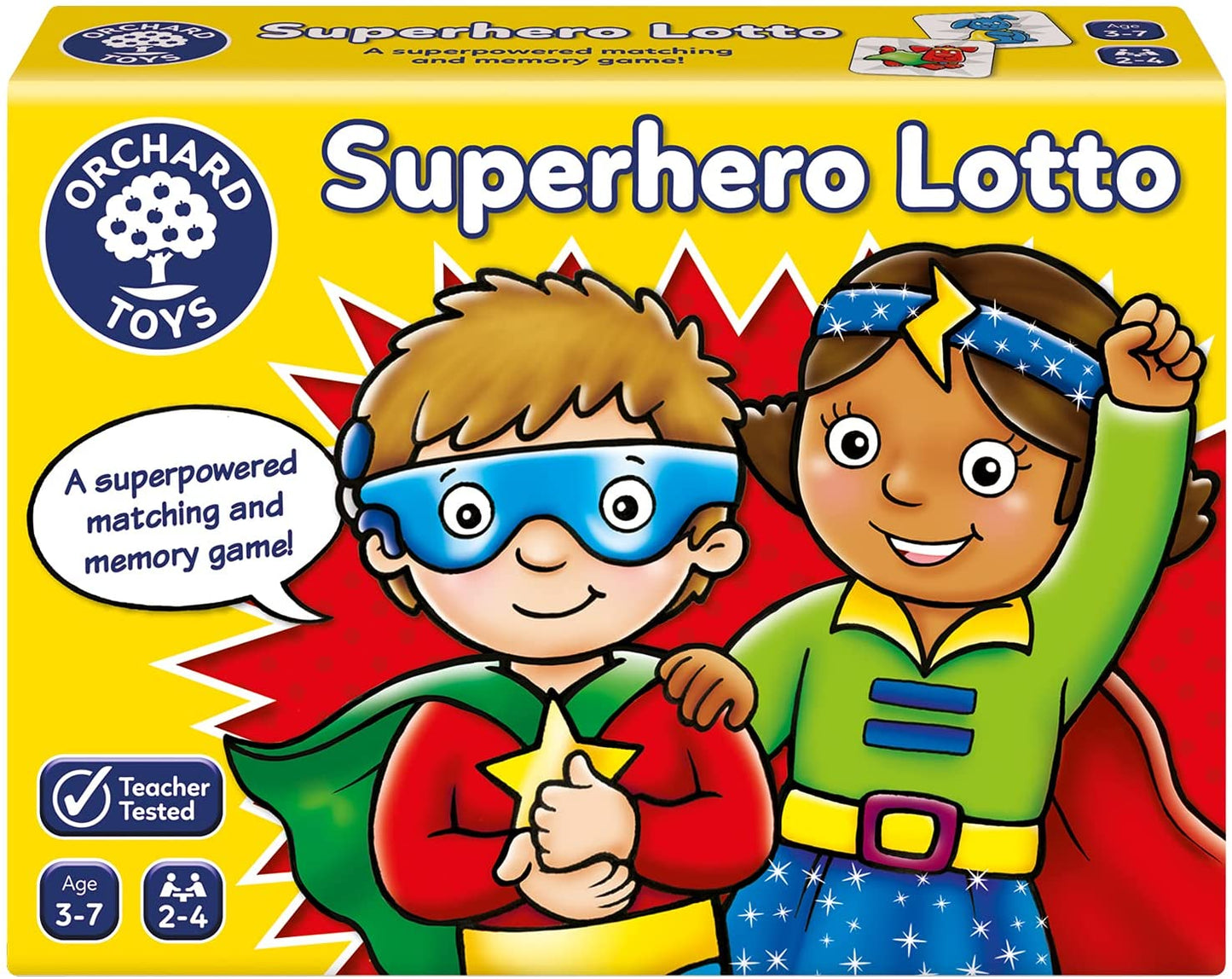 ORCHARD SUPERHERO LOTTO GAME