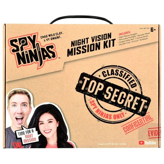 SPY NINJA NIGHT VISION MISSION KIT