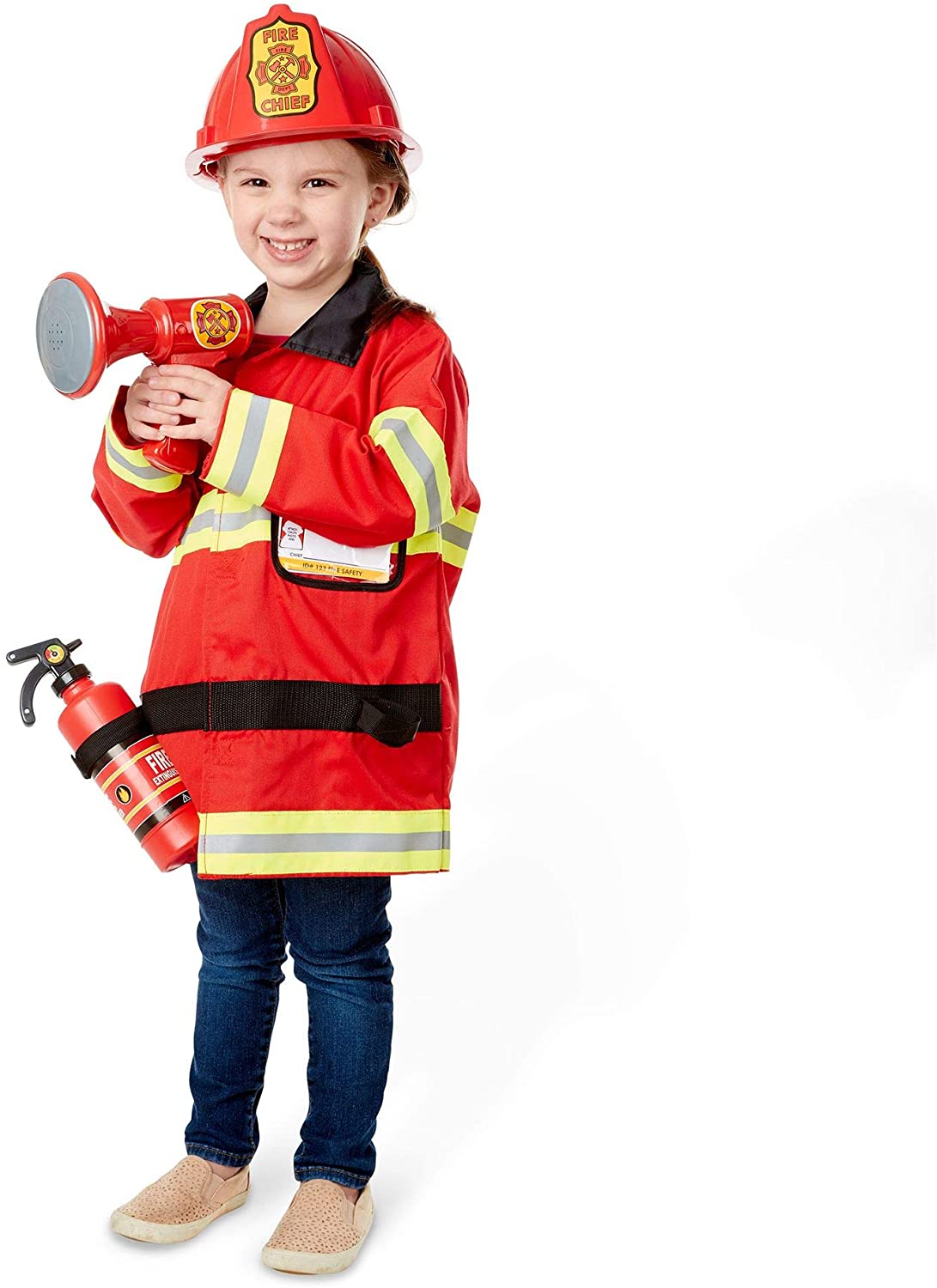 MELISSA & DOUG FIRE CHIEF COSTUME