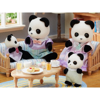 SYLVANIAN FAMILIES POOKIE PANDA FAMILY