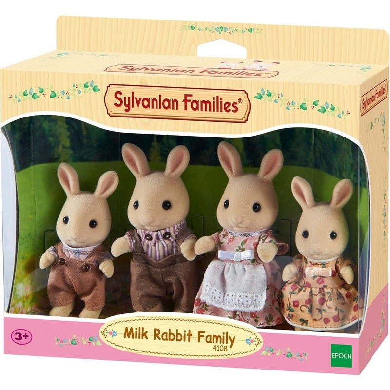 SYLVANIAN FAMILIES MILK RABBIT FAMILY