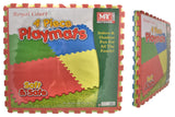 EVA PLAYMATS 4 PACK 60 X 60CM