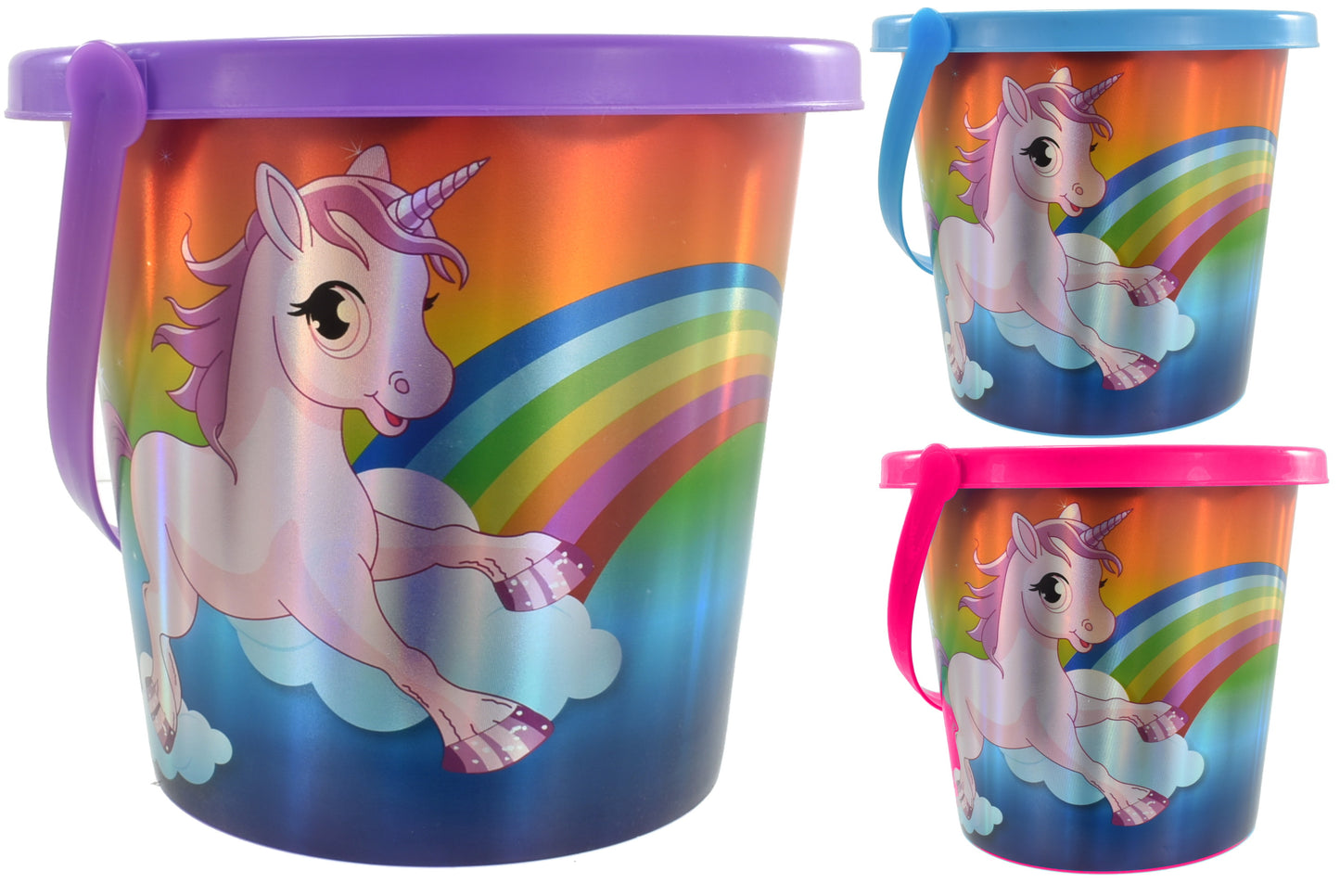 BUCKET UNICORN 19 CM