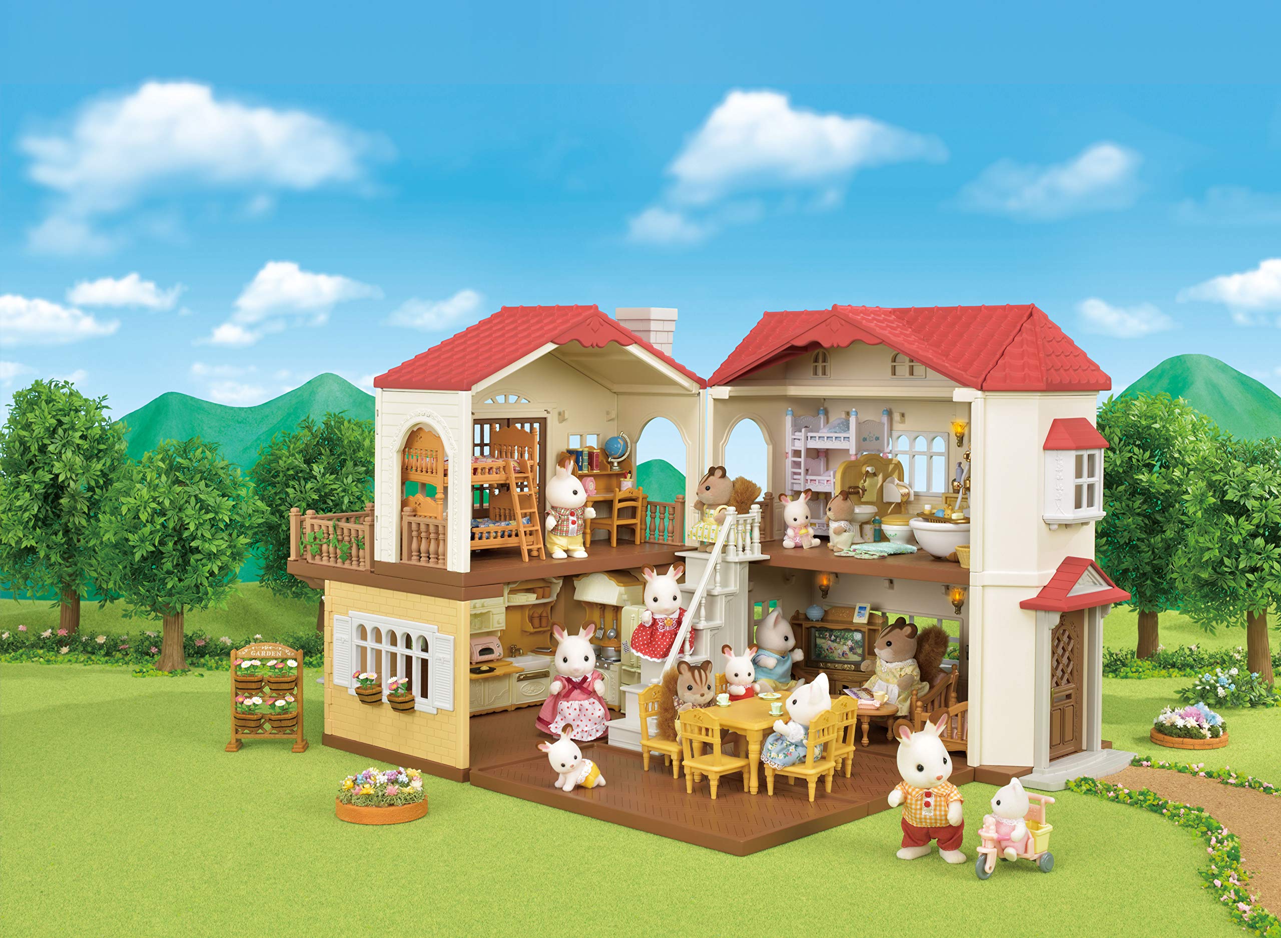 SYLVANIAN FAMILIES RED ROOF COUNTRY HOME