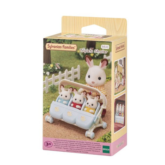 SYLVANIAN FAMILIES TRIPLETS STROLLER