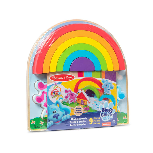 MELISSA & DOUG BLUES CLUES WOODEN RAINBOW