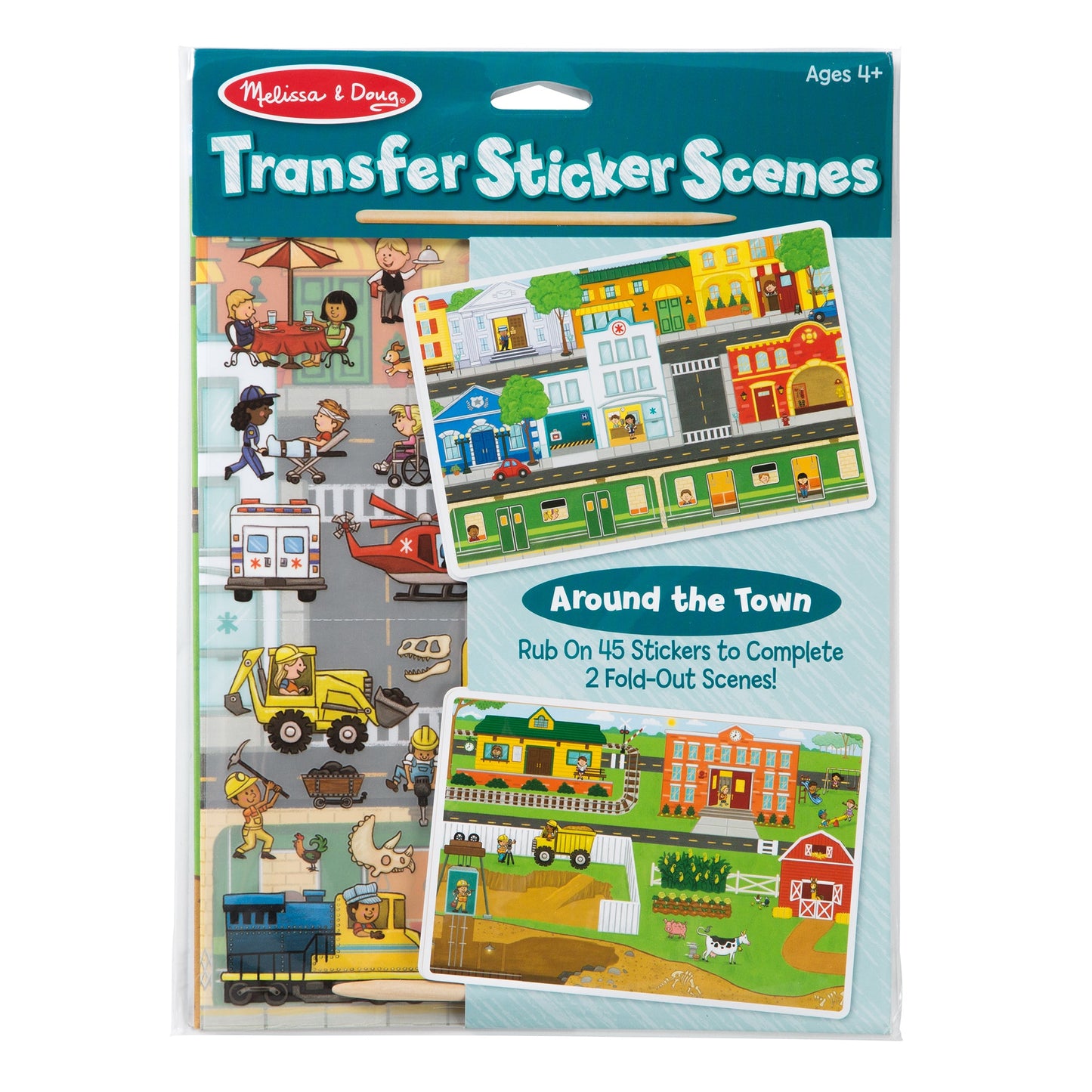 MELISSA & DOUG TRANSFER STICKER ASSORTMENT