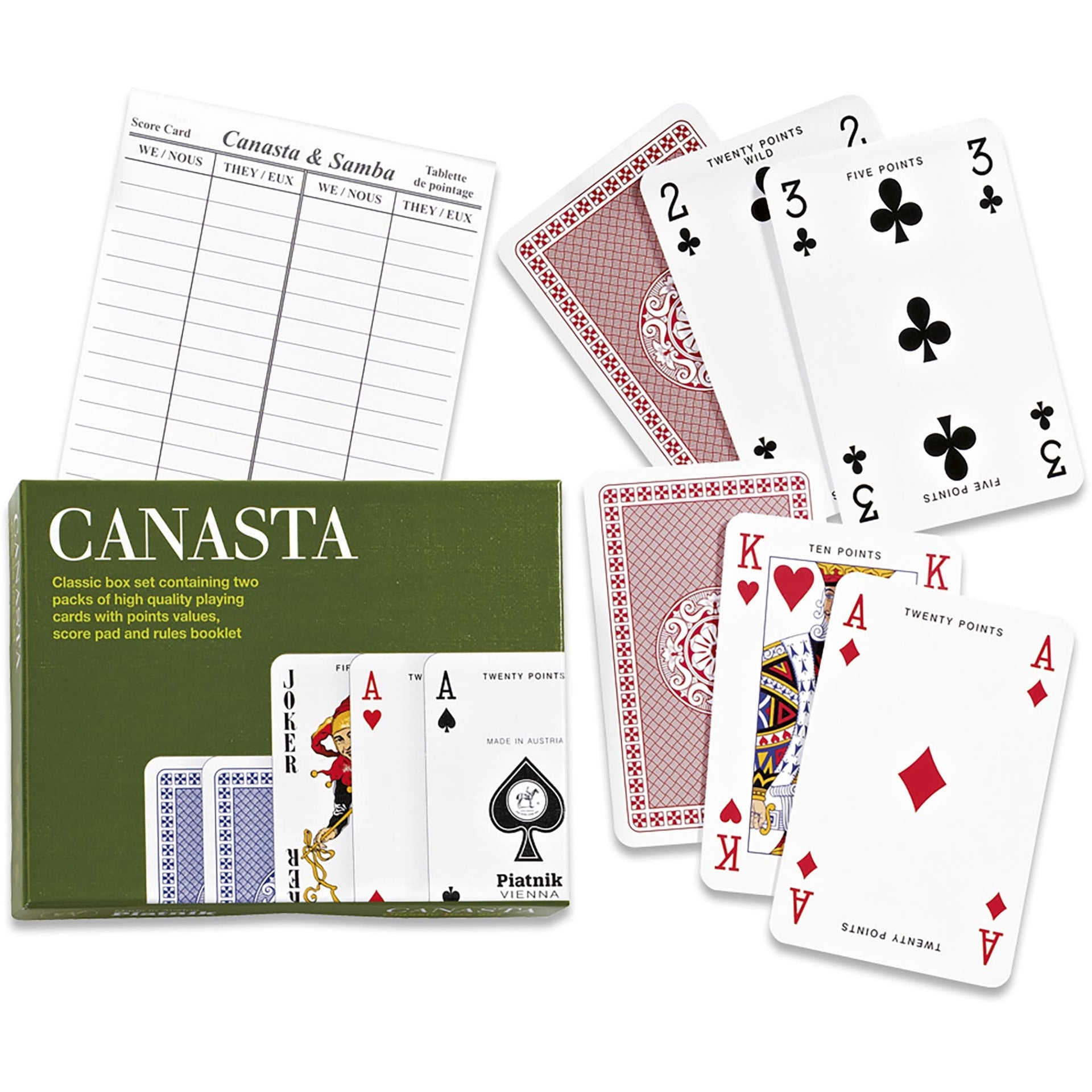 Canasta Classic Card Game Hopkins Of Wicklow