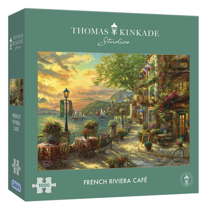 French Riviera Cafe 1000 Piece Jigsaw Puzzle