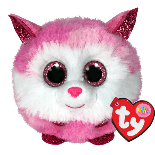 Princess Pink Husky TY Beanie Ball