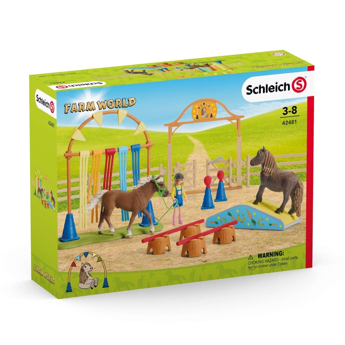 SCHLEICH PONY AGILITY TRAINING