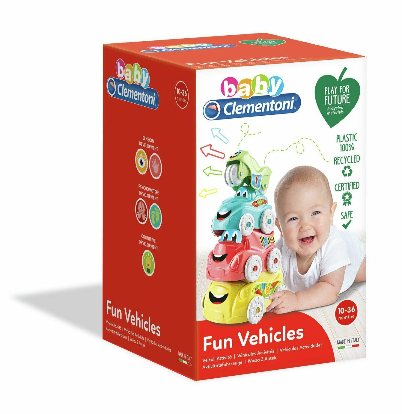 CLEMENTONI BABY FUN VEHICLES ECO SET