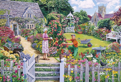 The Farmers Round 4 x 500 Piece Jigsaw Puzzle