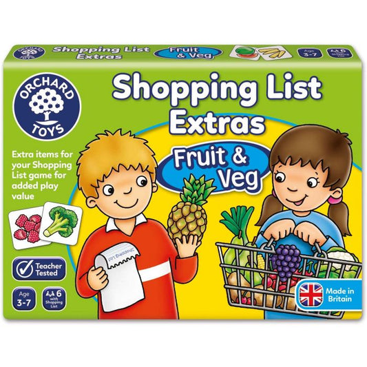 ORCHARD SHOPPING LIST F&V GAME