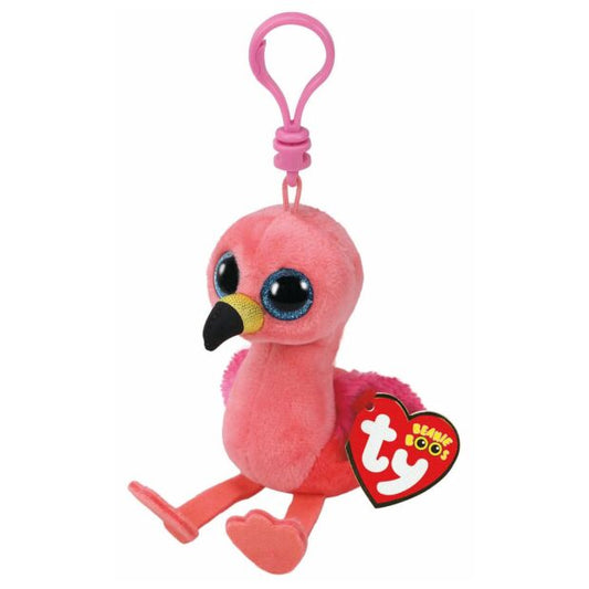 TY GILDA FLAMINGO KEY RING