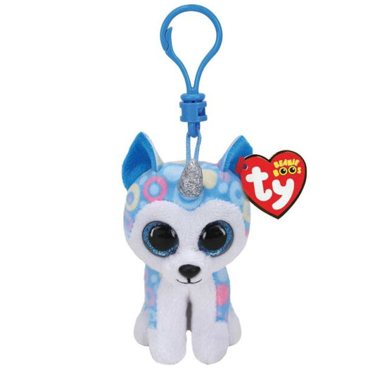 TY HELENA HUSKY KEY RING